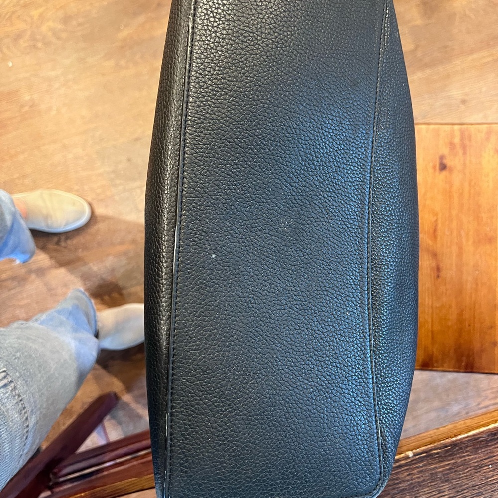 TORY BURCH Black Leather Tote Bag pebble leather - Picture 7 of 10